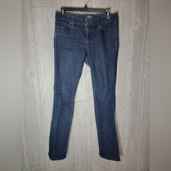 LOFT modern straight denim jeanse size 27/4 - Picture 1 of 5